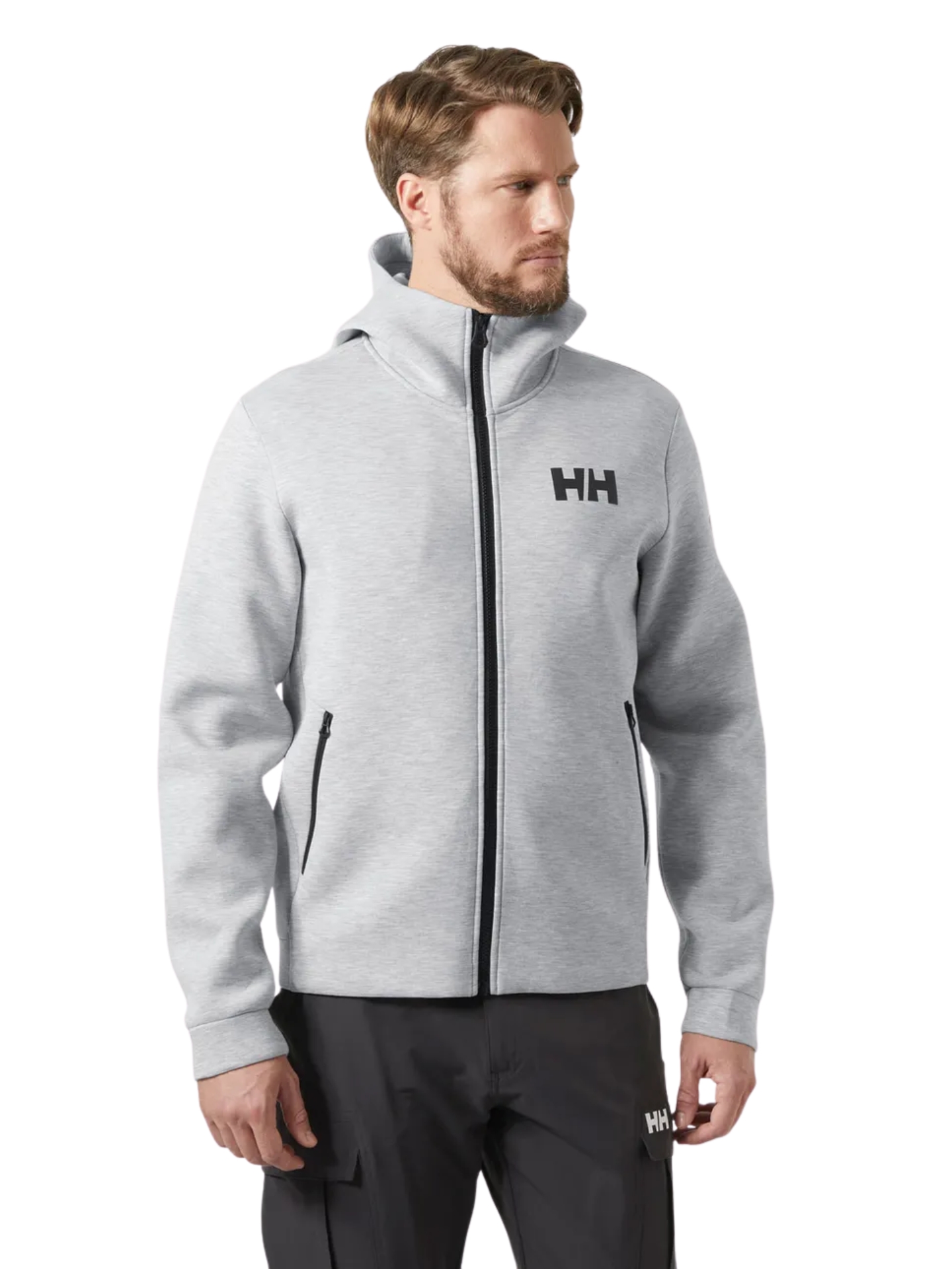 Bluza męska Helly Hansen HP Ocean Sailing Full-Zip Jacket 2.0 grey melange