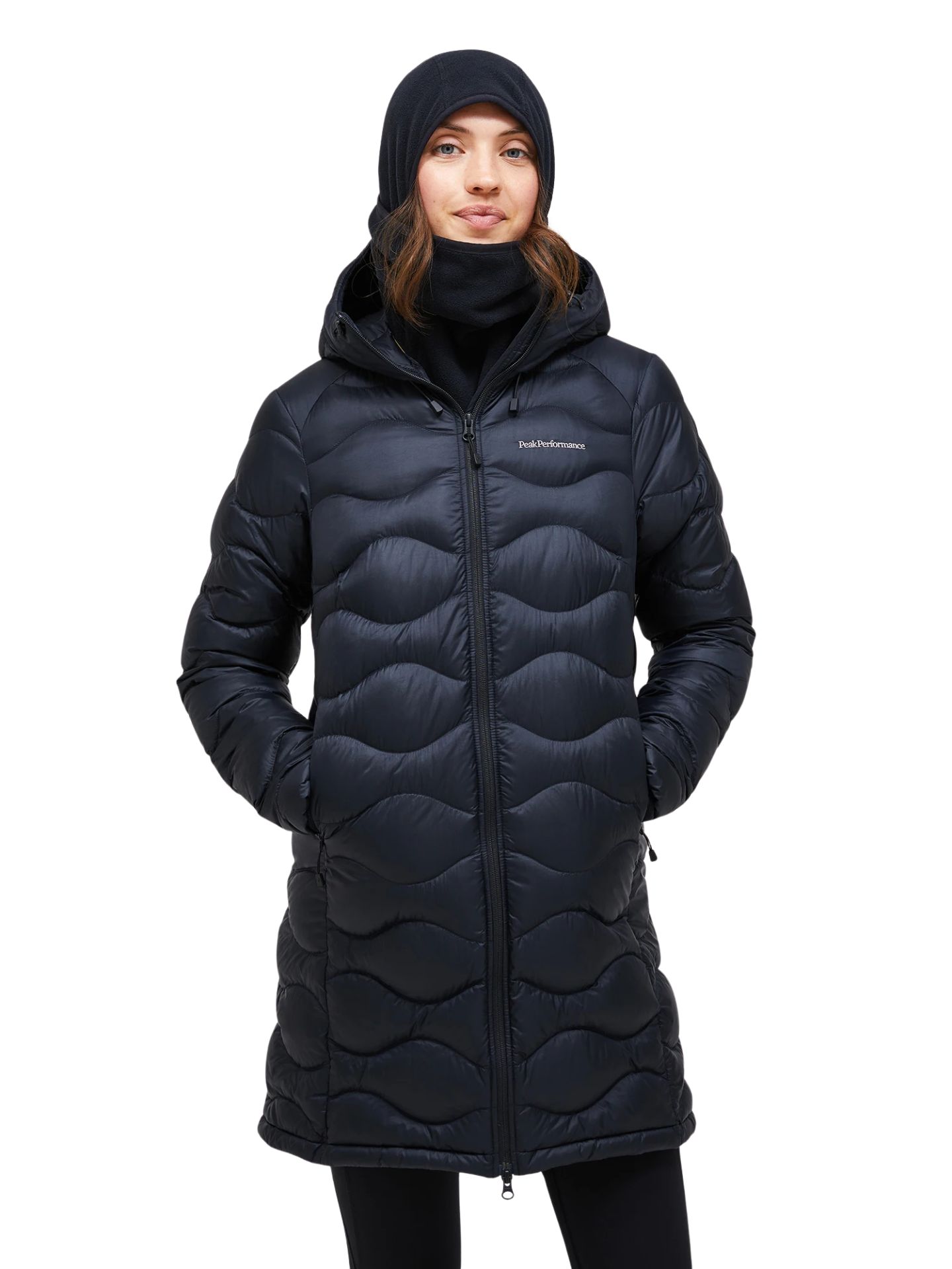 Parka damska Peak Performance Helium Down black