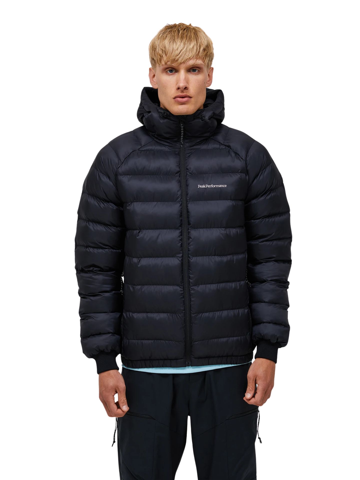 Kurtka męska Peak Performance Tomic Insulated Hood offblack