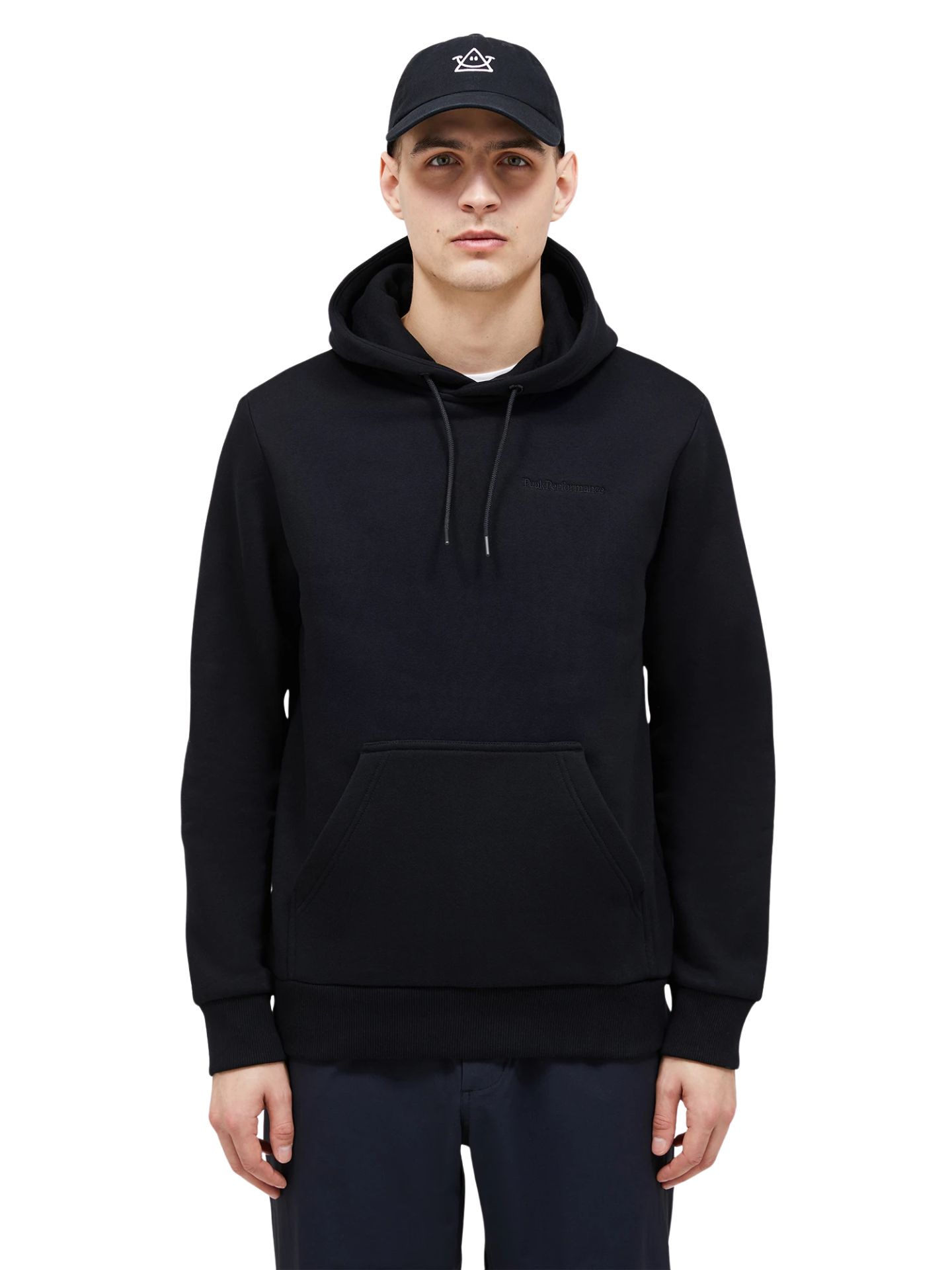 Bluza męska Peak Performance Original Small Logo Hood black