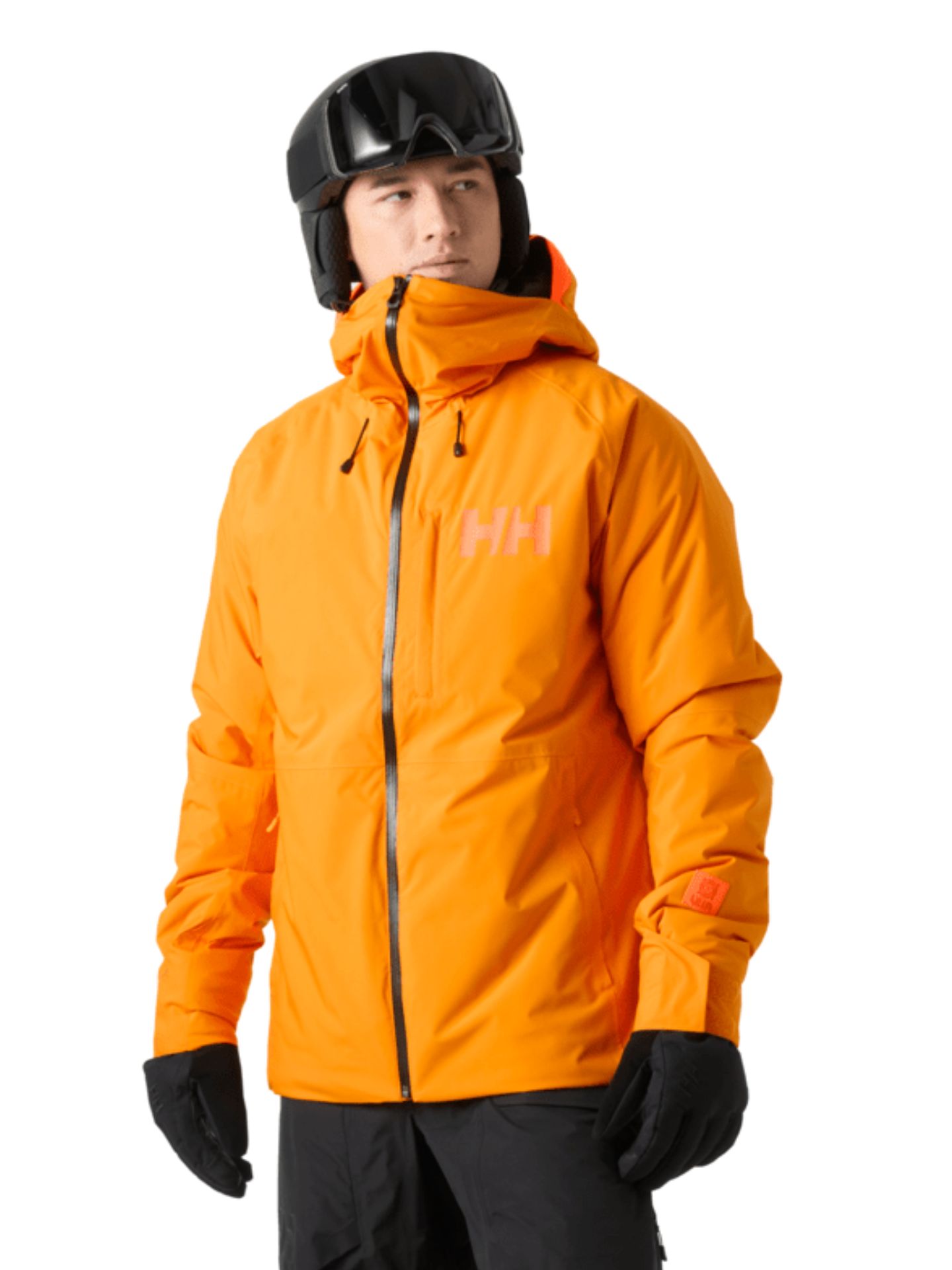 Kurtka narciarska męska Helly Hansen Powderface ignite orange