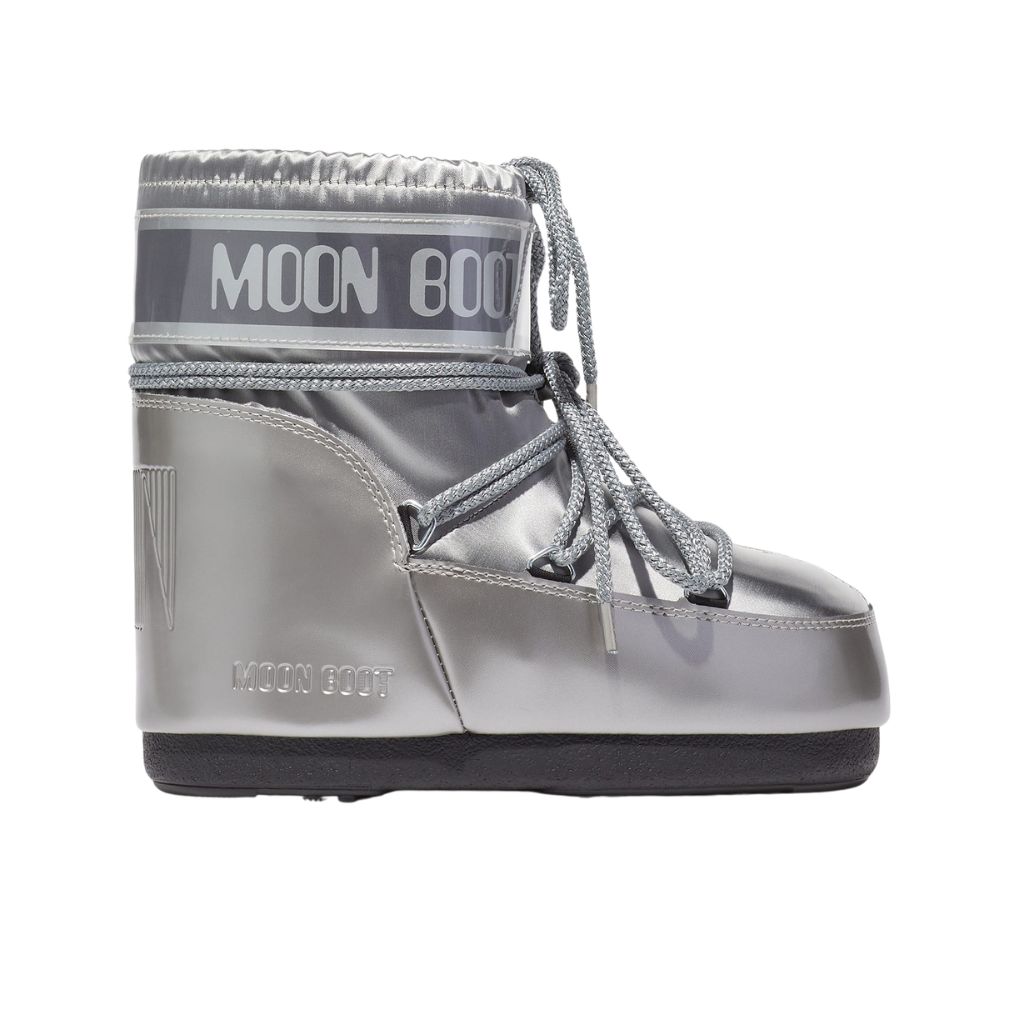 Buty damskie Moon Boot Icon Low Glance Satin silver