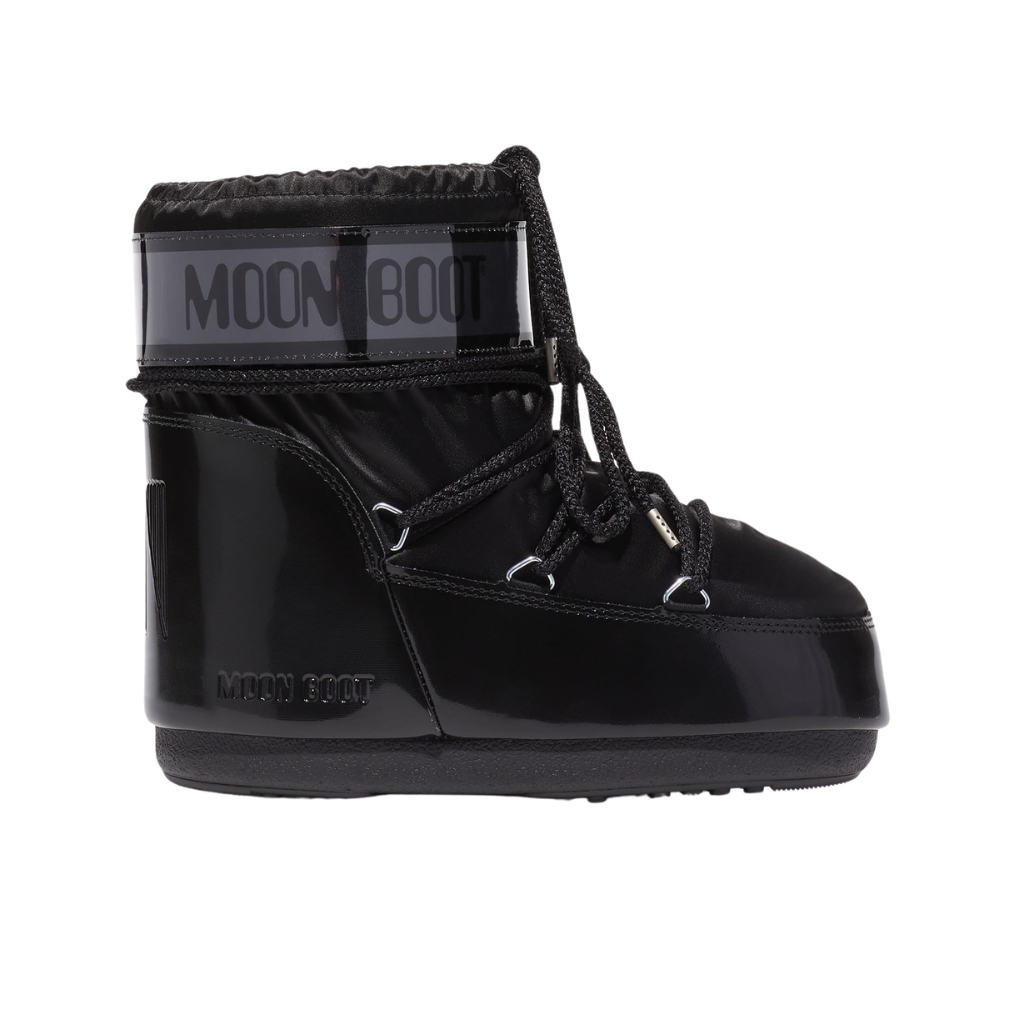 Buty damskie Moon Boot Icon Low Glance Satin black