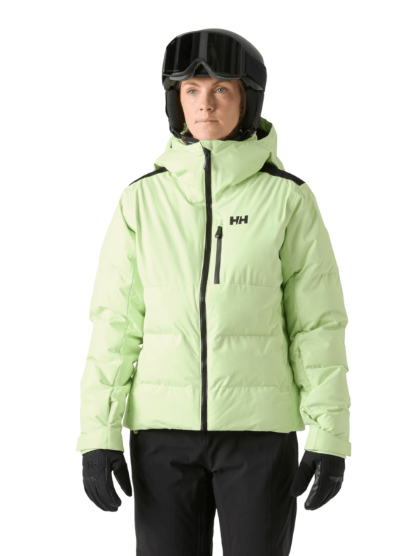 Kurtka narciarska damska Helly Hansen Kvitfjell Race Puffy washed lime