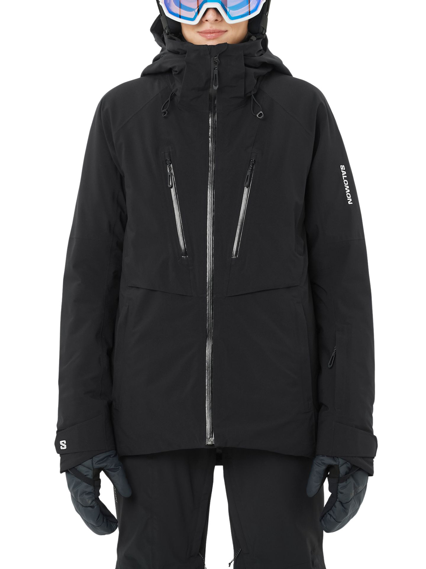 Kurtka narciarska damska Salomon Brilliant 2.0 Jacket deep black