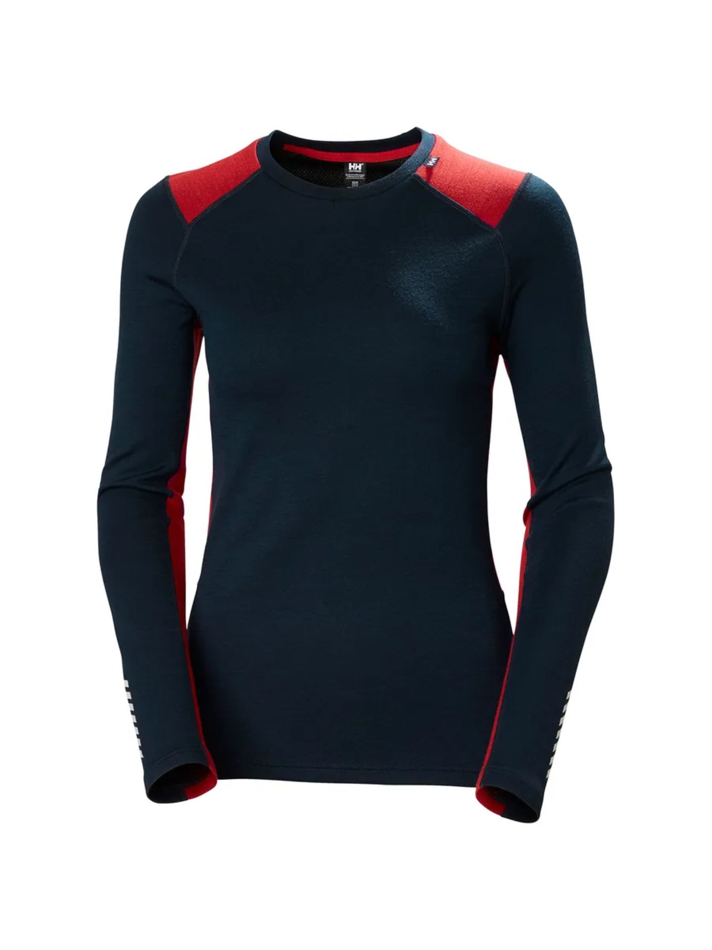 Koszulka termoaktywna damska Helly Hansen Lifa Merino Midweight Crew navy