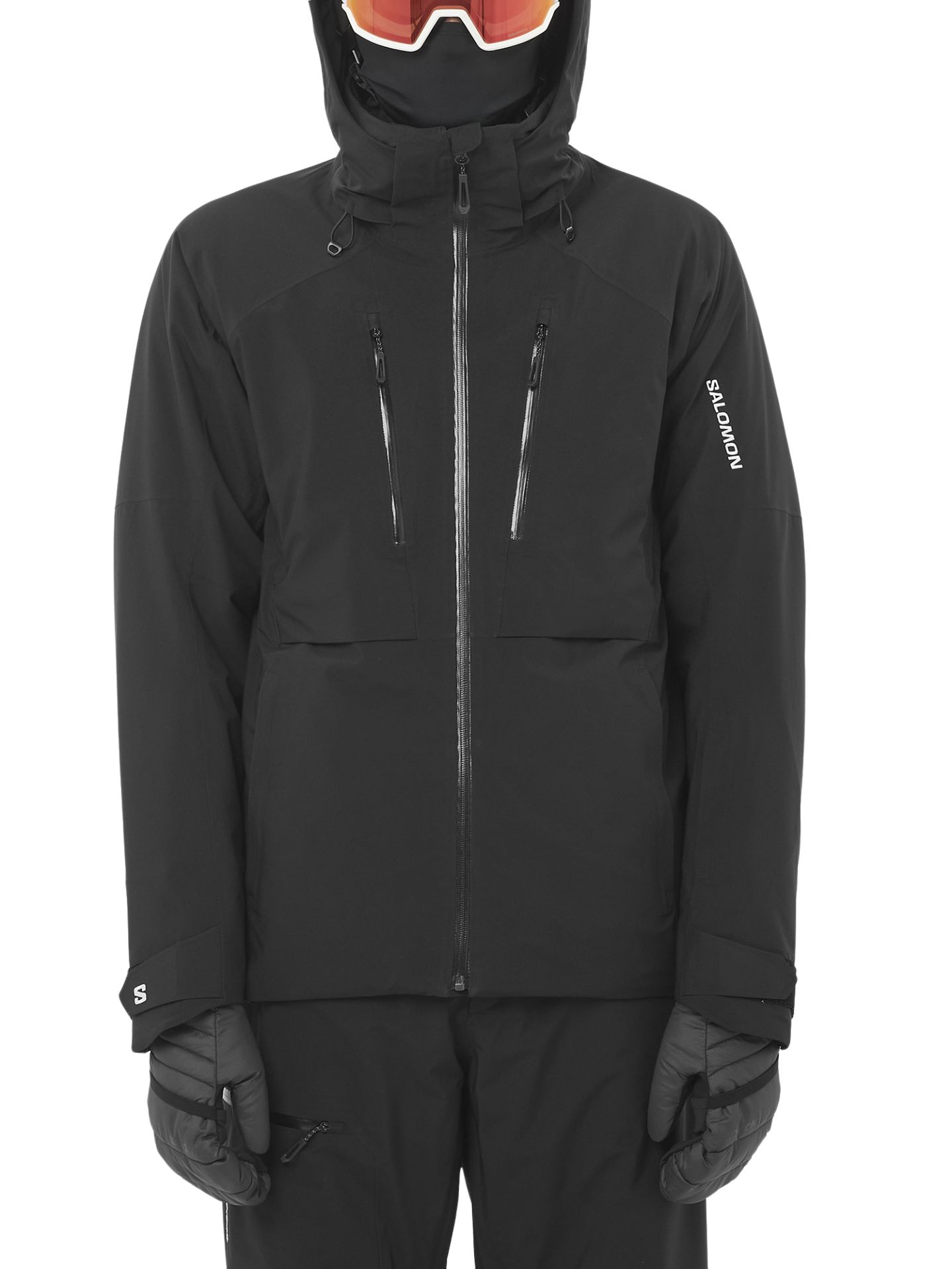 Kurtka narciarska męska Salomon Brilliant 2.0 Jacket deep black