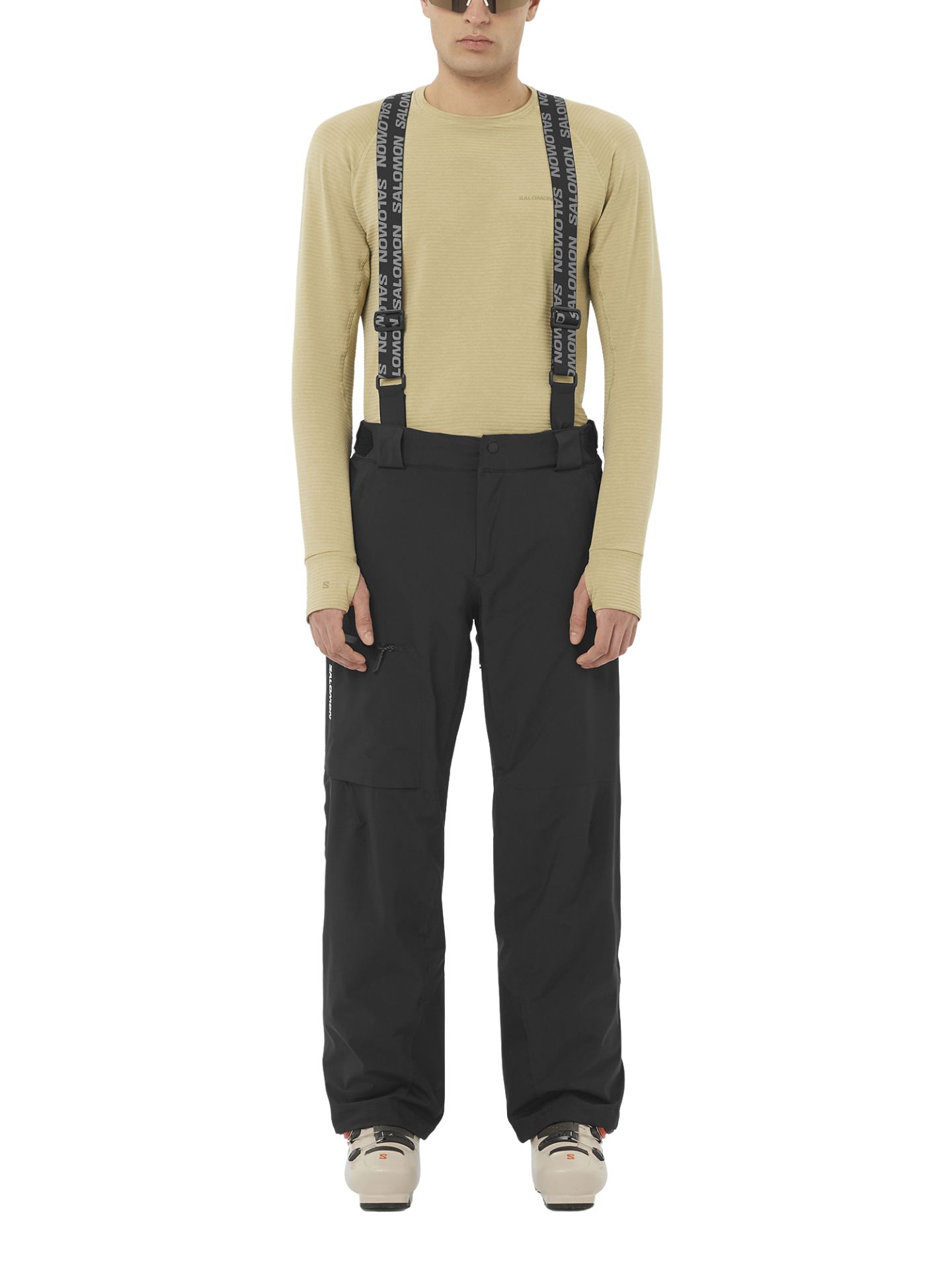 Spodnie narciarskie męskie Salomon Brilliant Pant deep black