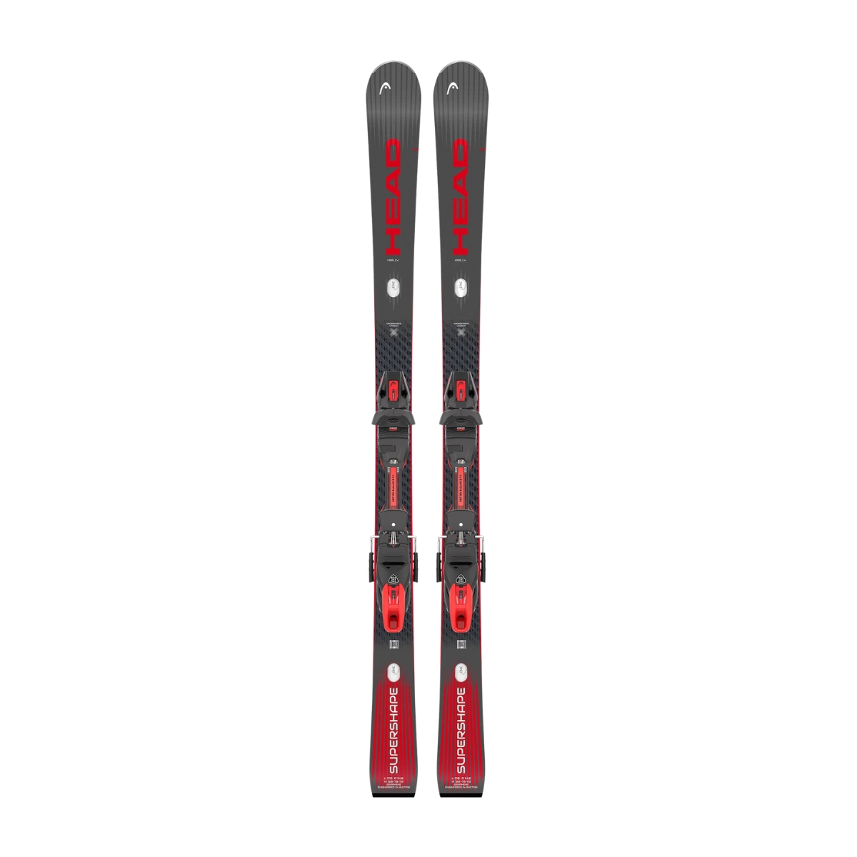 Narty Head Supershape e-Rally bk/rd + PROTECTOR EVO PR 13 GW