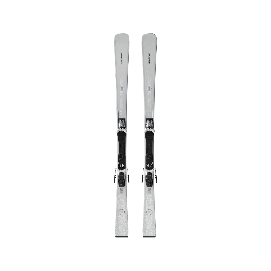Narty Salomon S/MAX N°8 Silver + M10 GW L8 Silver Met. / Glitter / Silver